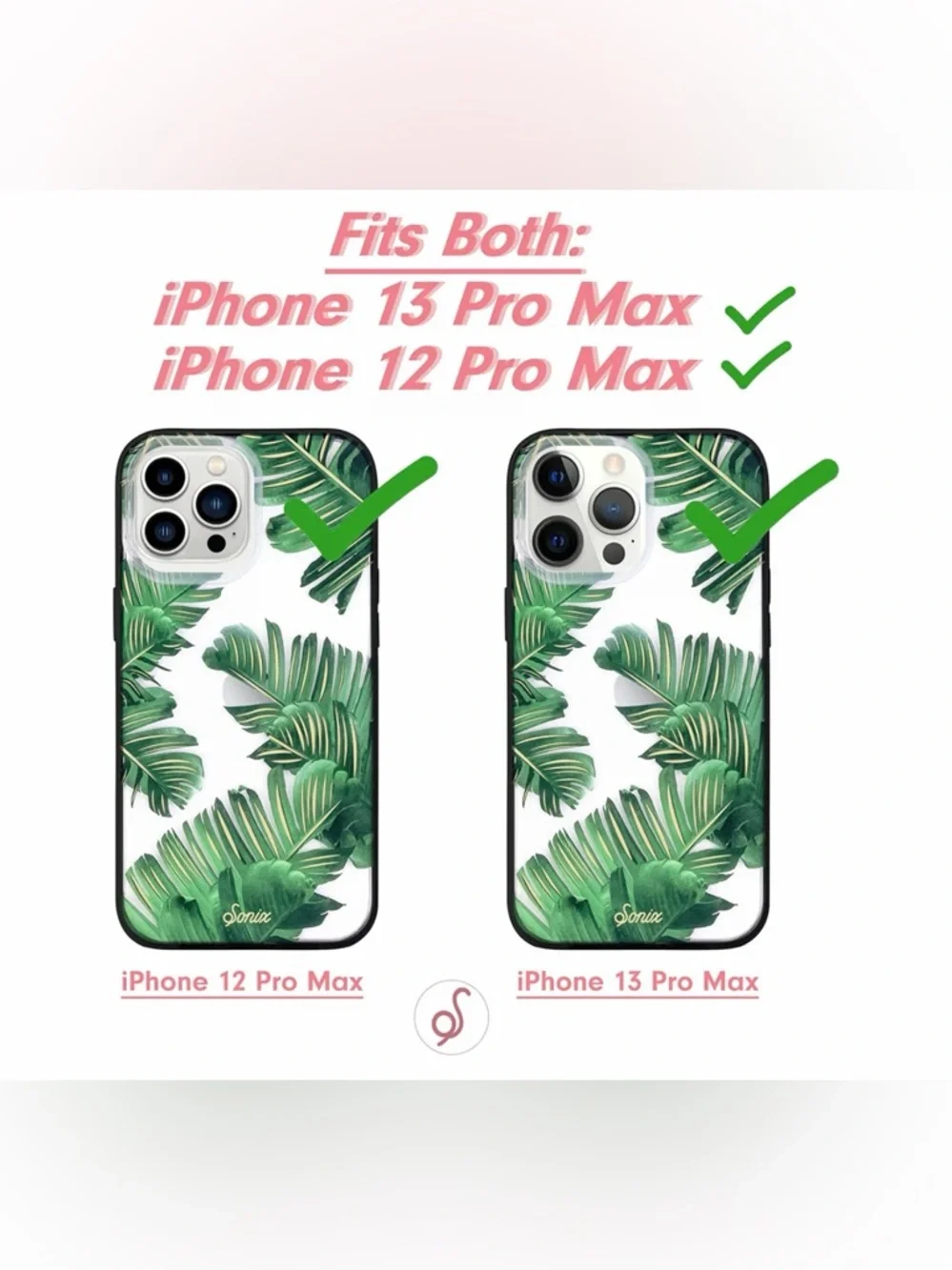 Sonix Apple iPhone 13 Pro Max/iPhone 12 Pro Max Clear Coat Bahama Case New NIB